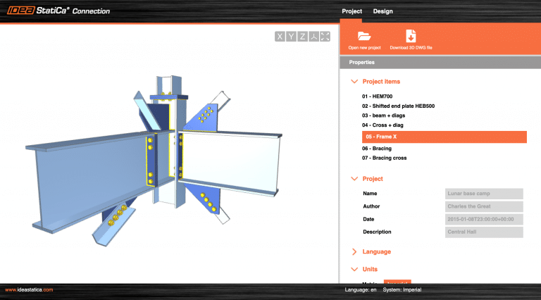 project viewer screenshot