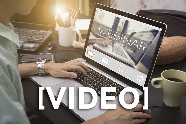 Videoaufzeichnung vom Webinar