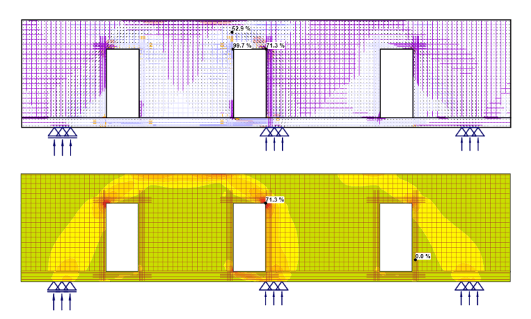 Code Prüfung Dimensionierung Wände und Träger