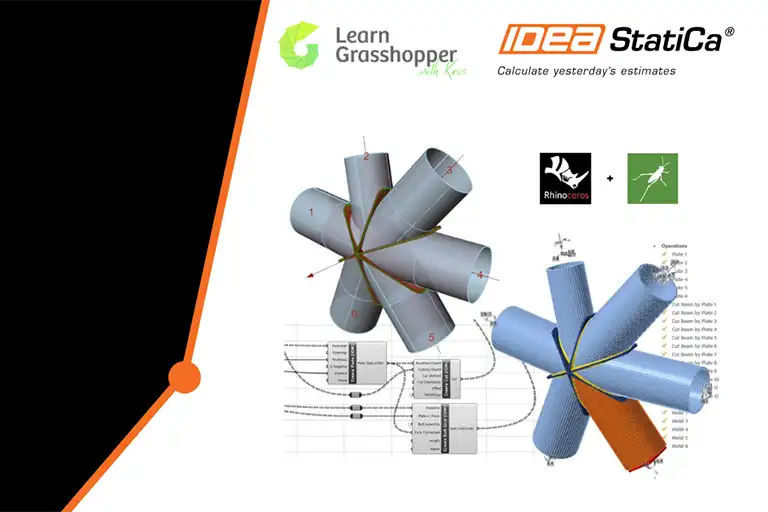 Integration von Grasshopper in Idea StatiCa