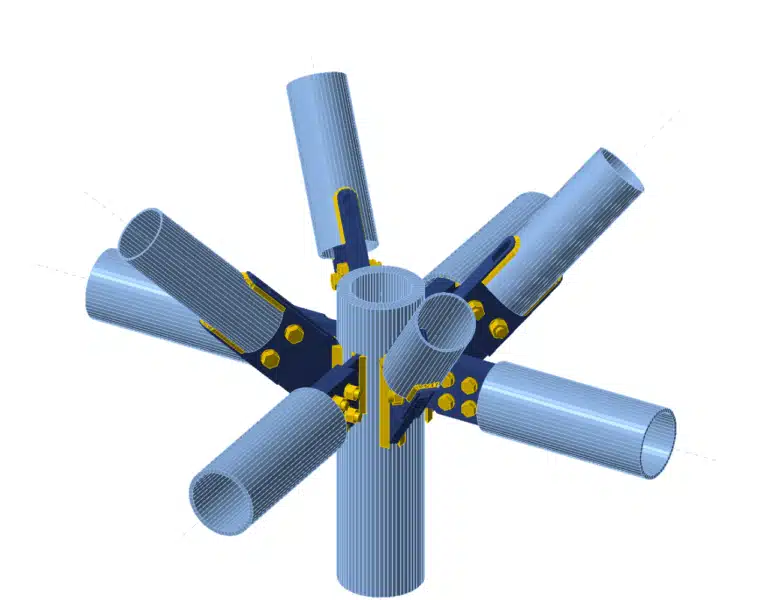 komplexe Stahlverbindung