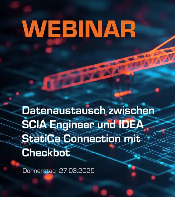 Illustration Datenaustausch SCIA Engineer und IDEA StatiCa Connection