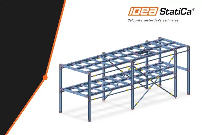Diagramm-Vereinfachung von Stahlverbindungskonstruktion